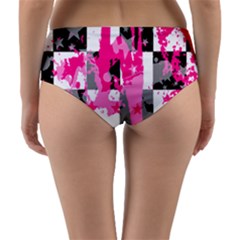 Reversible Mid-Waist Bikini Bottoms 