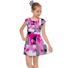 Kids  Cap Sleeve Dress 