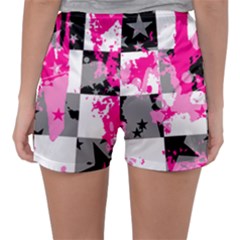 Women s Satin Sleepwear Shorts 