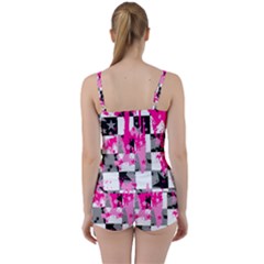 Tie Front Two Piece Tankini 