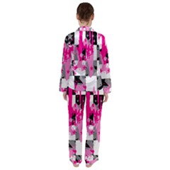 Women s Long Sleeve Satin Pajamas Set 