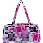 Pink Star Splatter Multi Function Bag