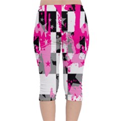 Velvet Capri Leggings  