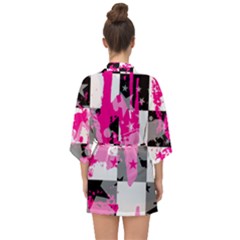 Half Sleeve Chiffon Kimono 