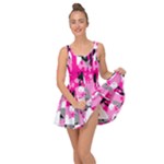 Pink Star Splatter Inside Out Casual Dress