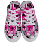 Pink Star Splatter Half Slippers