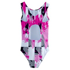 Kids  Cut-Out Back One Piece Swimsuit 