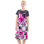 Pink Star Splatter Camis Fishtail Dress