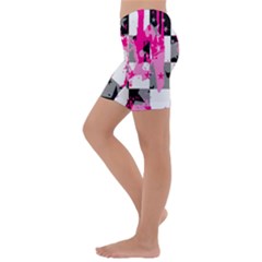 Kids  Lightweight Velour Capri Yoga Leggings 