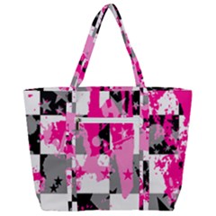 Zip Up Canvas Bag 