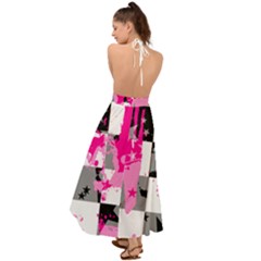 Backless Maxi Beach Dress 