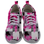 Pink Star Splatter Mens Athletic Shoes