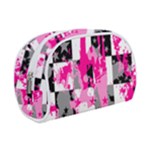 Pink Star Splatter Make Up Case (Small)