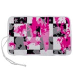 Pink Star Splatter Pen Storage Case (S)