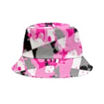 Pink Star Splatter Bucket Hat