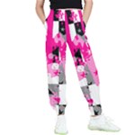 Pink Star Splatter Kids  Elastic Waist Pants