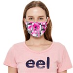 Pink Star Splatter Cloth Face Mask (Adult)