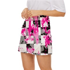 Mini Front Wrap Skirt 