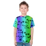 Rainbow Skull Collection Kids  Cotton Tee