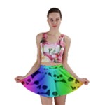 Rainbow Skull Collection Mini Skirt