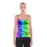 Rainbow Skull Collection Spaghetti Strap Top