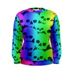 Rainbow Skull Collection Women s Sweatshirt