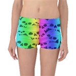 Rainbow Skull Collection Boyleg Bikini Bottoms