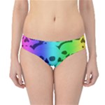 Rainbow Skull Collection Hipster Bikini Bottoms