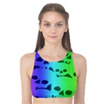 Rainbow Skull Collection Tank Bikini Top