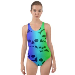 Cut-Out Back One Piece Swimsuit 