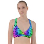 Rainbow Skull Collection Sweetheart Sports Bra