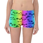 Rainbow Skull Collection Reversible Boyleg Bikini Bottoms