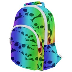 Rounded Multi Pocket Backpack 