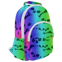 Rounded Multi Pocket Backpack 