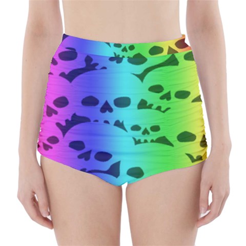 Rainbow Skull Collection High