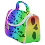 Rainbow Skull Collection Satchel Handbag