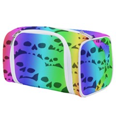 Rainbow Skull Collection Toiletries Pouch from ArtsNow.com