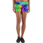 Rainbow Skull Collection Yoga Shorts