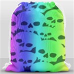 Rainbow Skull Collection Drawstring Bag (Large)