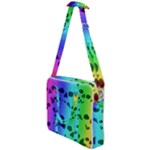 Rainbow Skull Collection Cross Body Office Bag