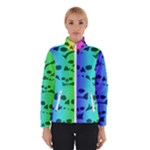 Rainbow Skull Collection Women s Bomber Jacket