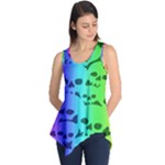 Rainbow Skull Collection Sleeveless Tunic