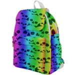 Rainbow Skull Collection Top Flap Backpack