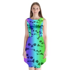 Sleeveless Chiffon Dress   