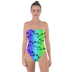 Tie Back One Piece Swimsuit 