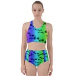 Rainbow Skull Collection Racer Back Bikini Set