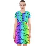 Rainbow Skull Collection Adorable in Chiffon Dress