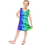 Rainbow Skull Collection Kids  Tunic Dress