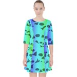 Rainbow Skull Collection Pocket Dress