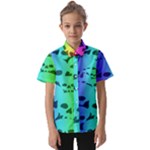 Rainbow Skull Collection Kids  Short Sleeve Shirt